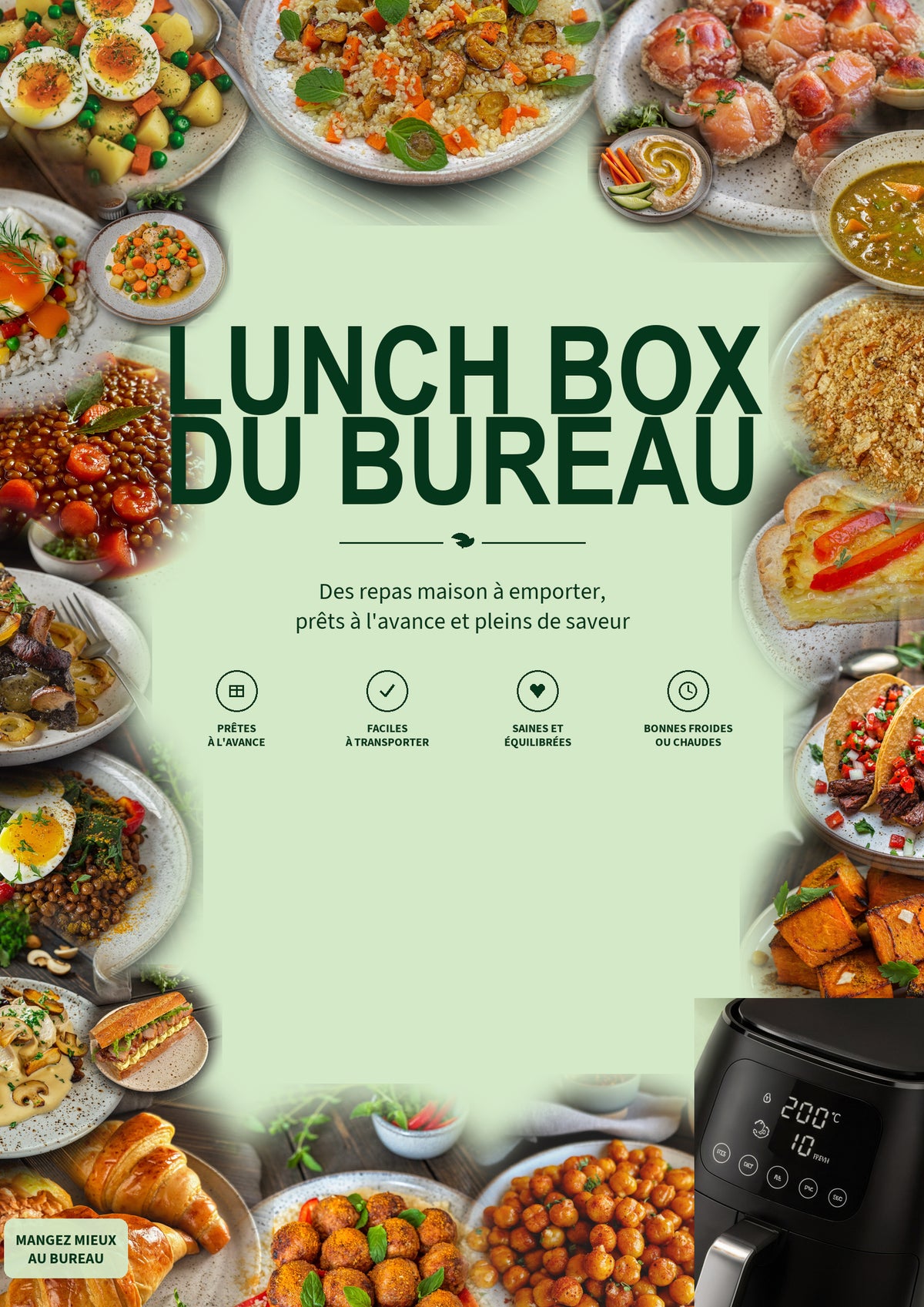 Le Midi au Bureau · 130 recettes