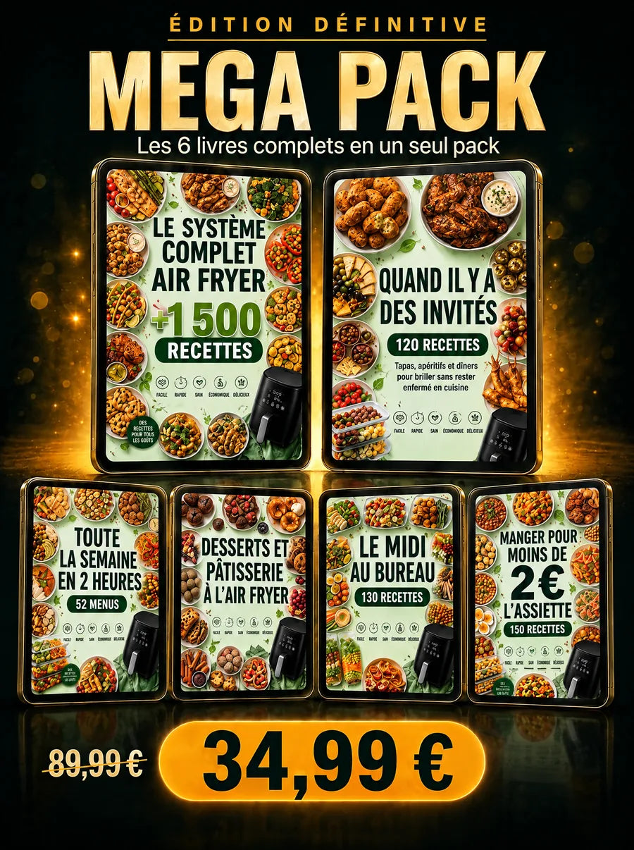 Méga Pack La Friteuse Joyeuse · Les 6 livres complets + 9 bonus