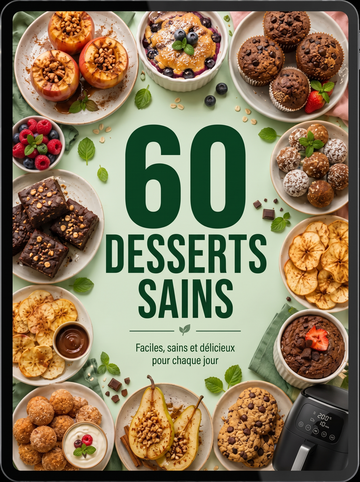 Desserts & Pâtisserie à l'Air Fryer · 300 recettes